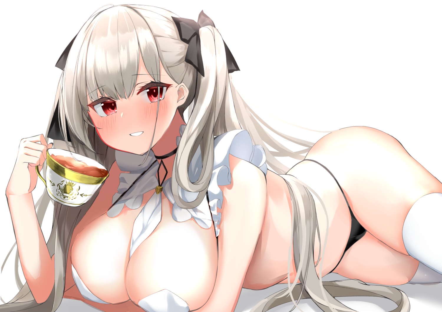 azur_lane formidable_(azur_lane) nephthys2356 no_bra pantsu thighhighs