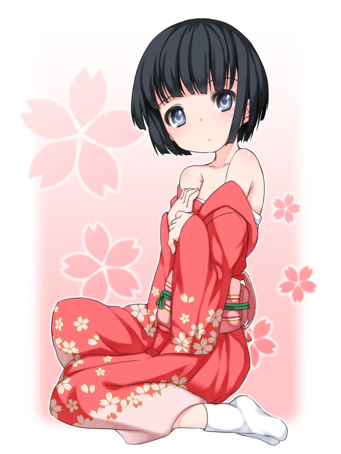 shouji_ayumu undressing yukata