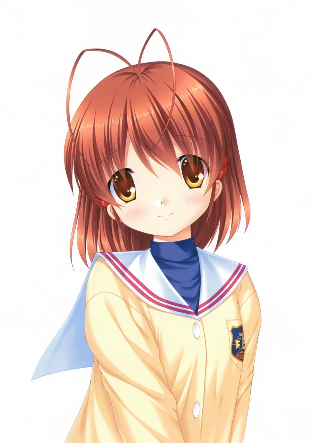 clannad furukawa_nagisa hinoue_itaru key seifuku sweater