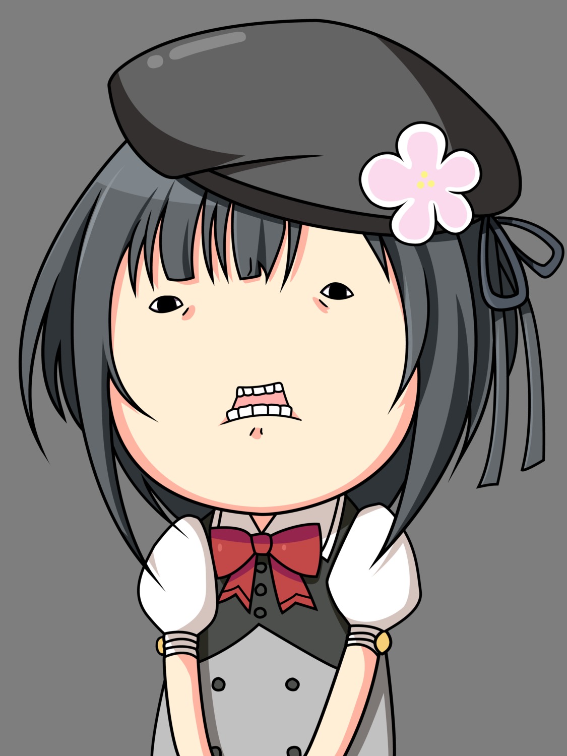 chibi kitto_sumiwataru_asa-iro_yori_mo propeller seifuku transparent_png vector_trace waka yoda