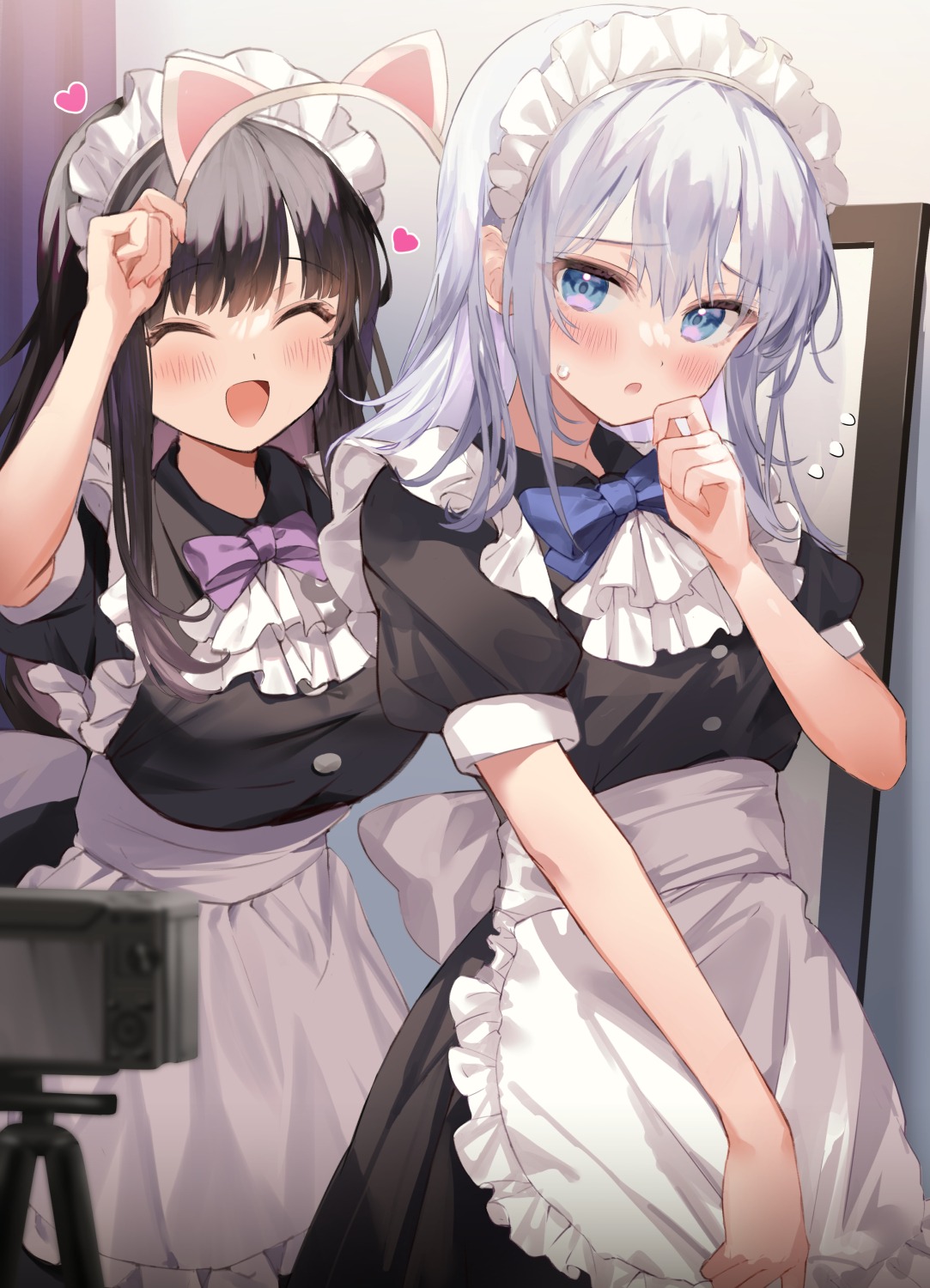 animal_ears kanda_done maid nekomimi