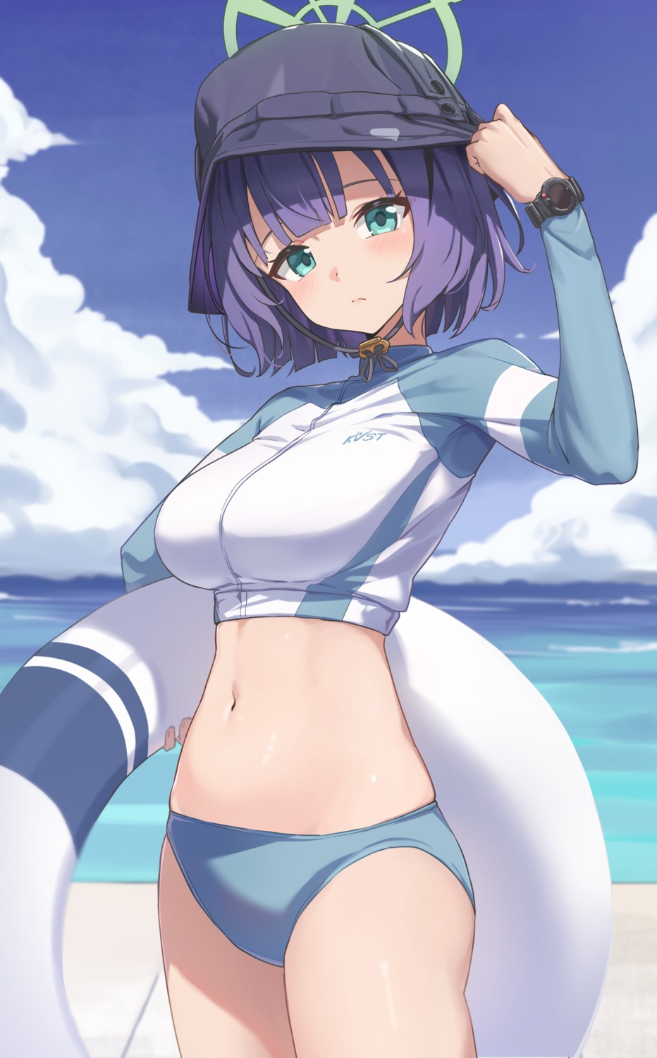 bikini blue_archive gym_uniform halo reulem sorai_saki swimsuits