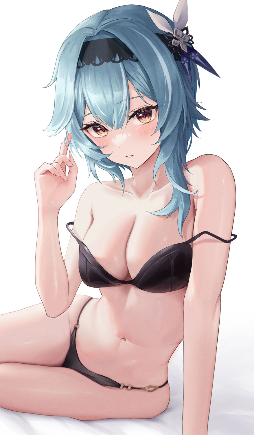 bra eula genshin_impact pantsu thong vivid_(vividusss)