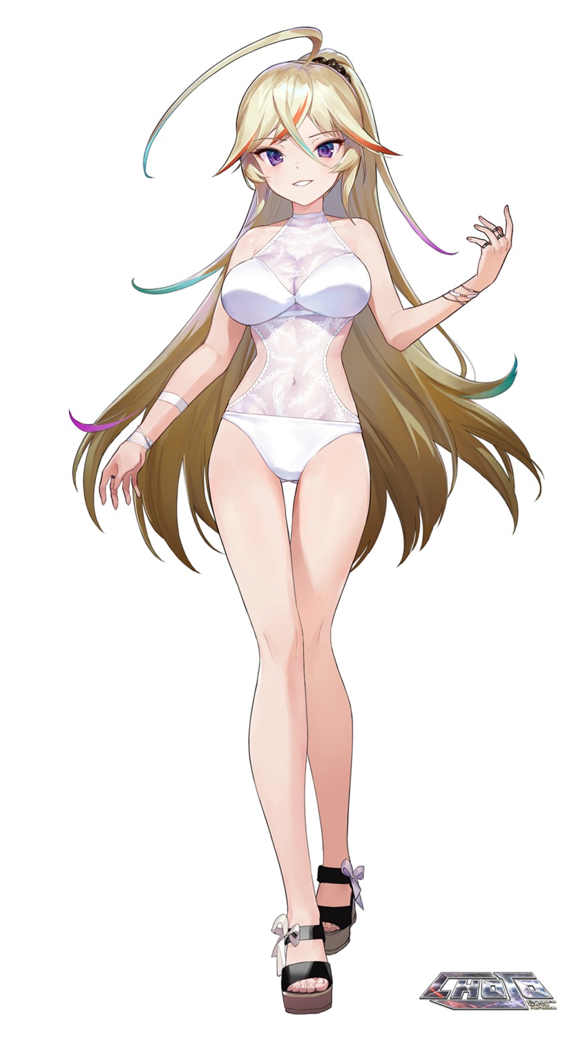 ainy chojo cleavage see_through swimsuits