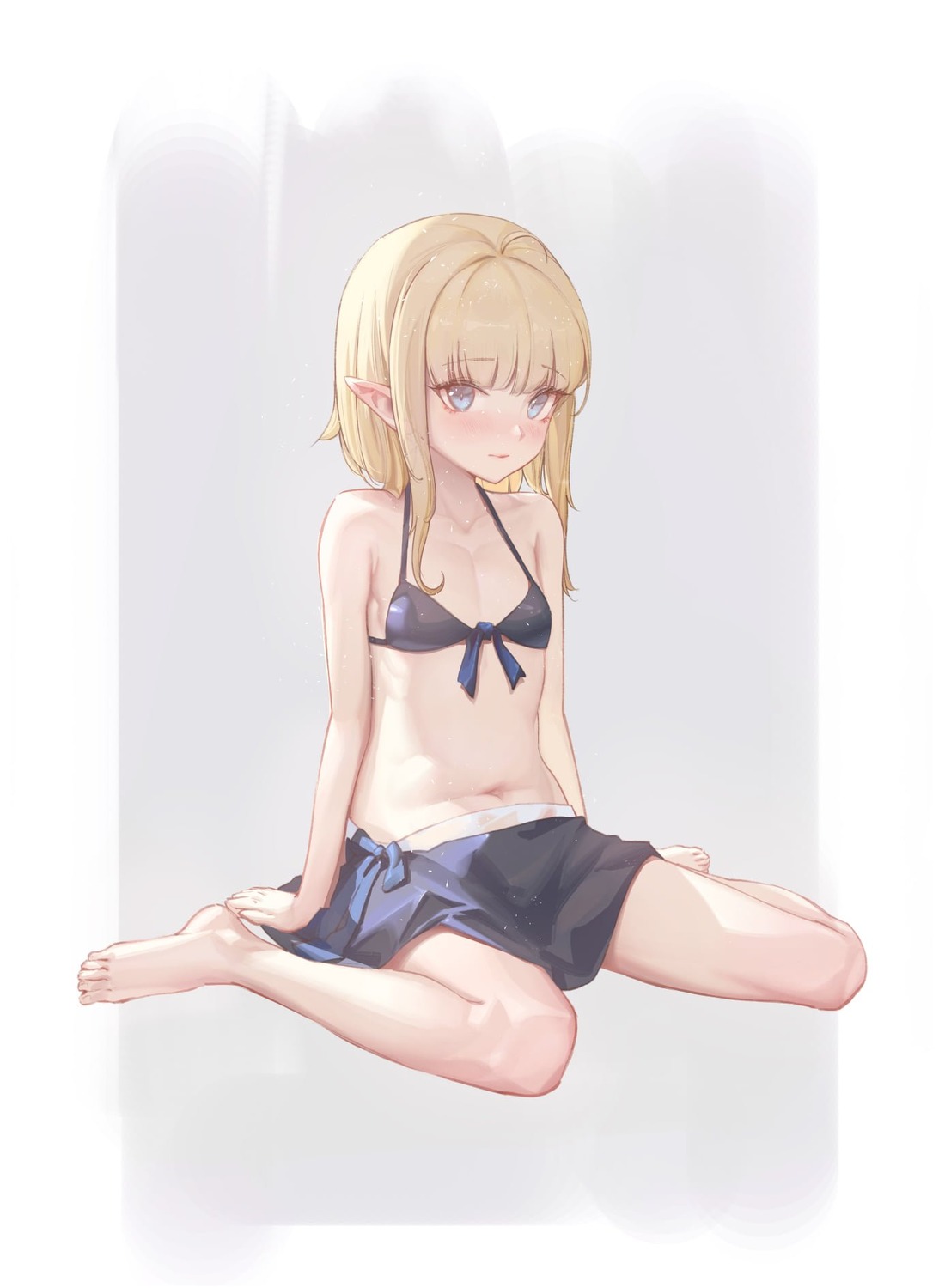 bikini bingwei_huang loli pointy_ears swimsuits