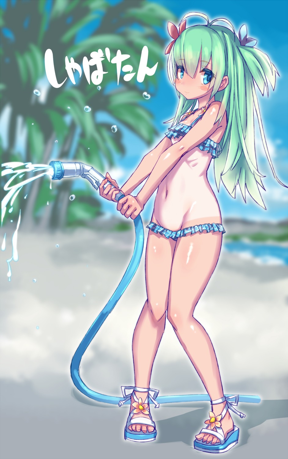 bikini emil_chronicle_online serizawa_(knight2020) swimsuits tan_lines