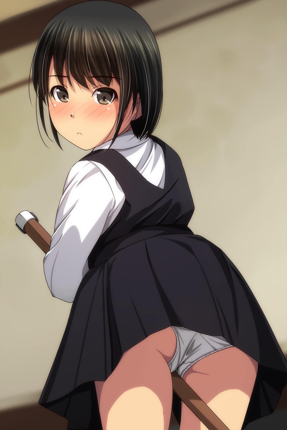 ass loli matsunaga_kouyou pantsu seifuku