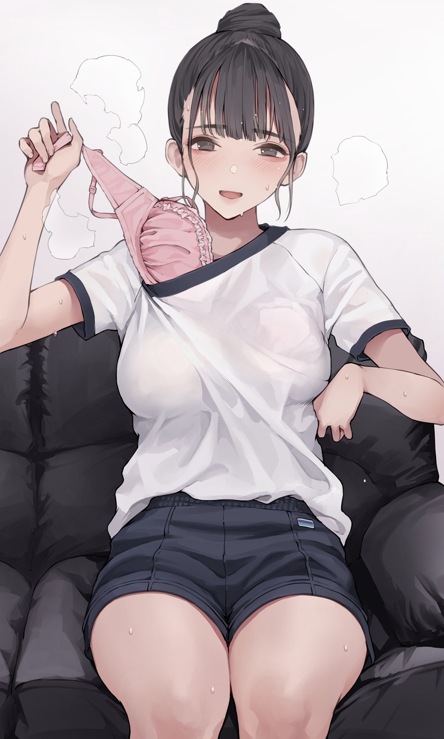 bra gym_uniform koh_(minagi_kou) see_through undressing