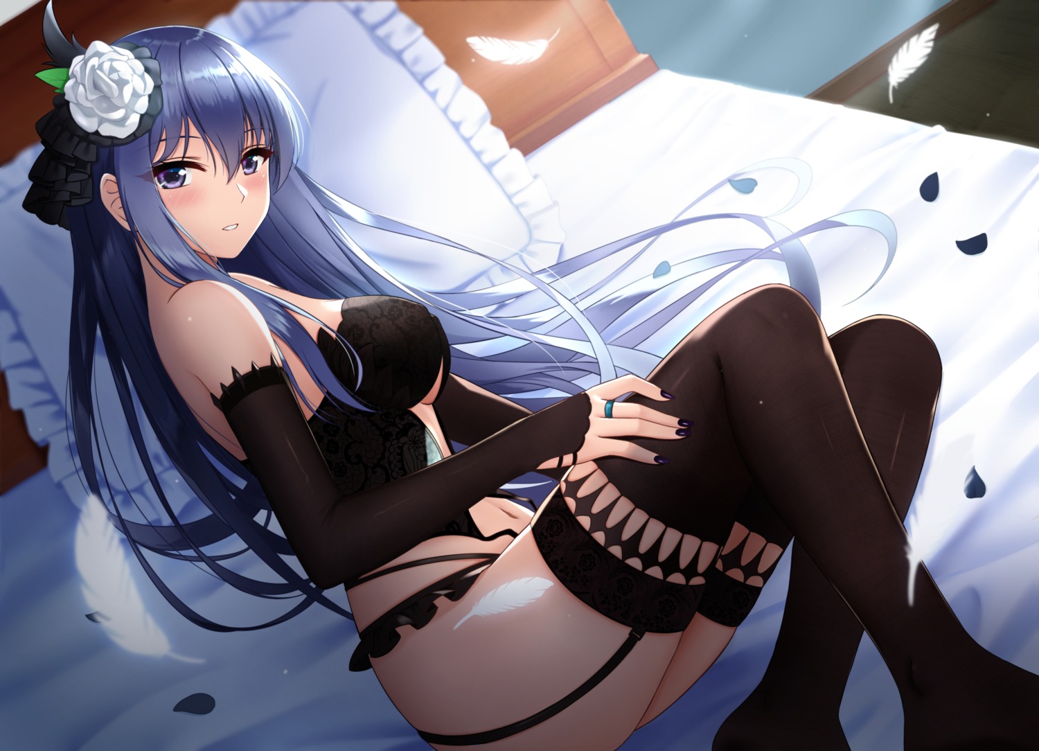 brave_hearts lingerie pantsu rko_(a470350510) stockings thighhighs