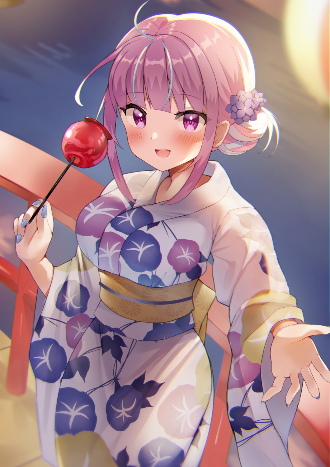 hololive minato_aqua rykysd yukata