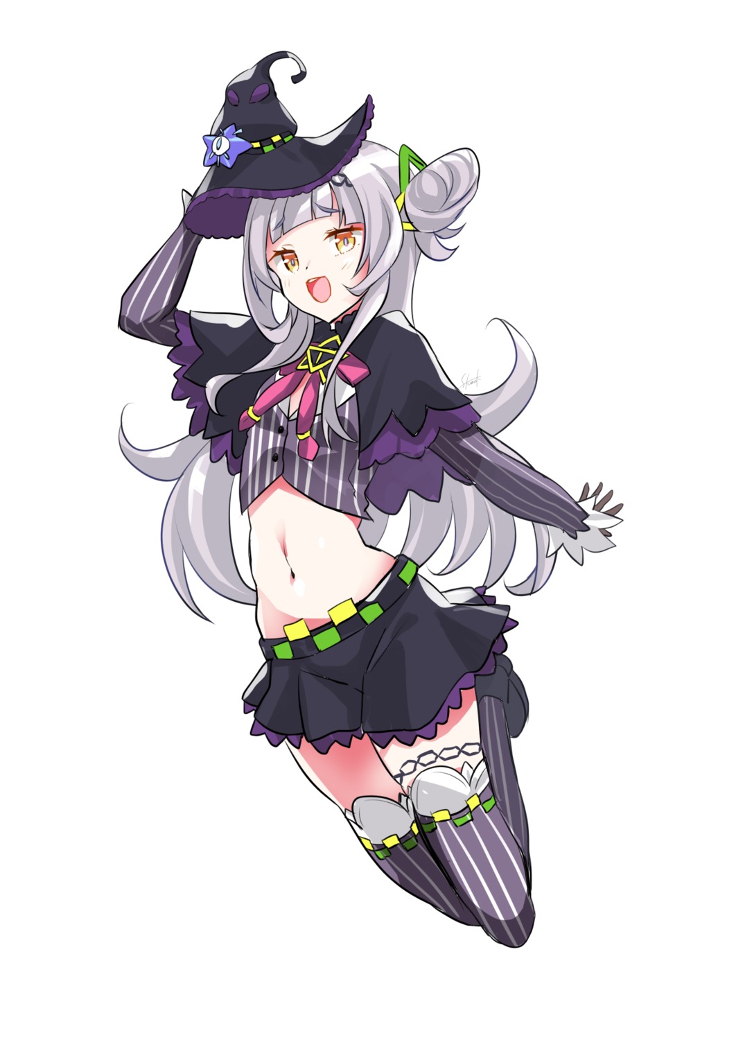 garter hololive sasakuma_kyouta thighhighs witch