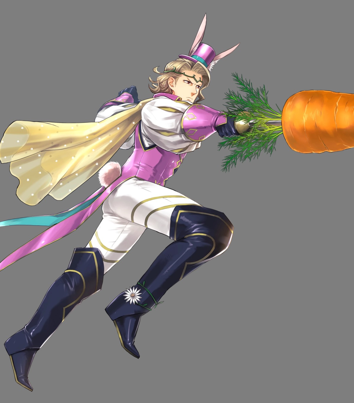 animal_ears bunny_ears fire_emblem fire_emblem_heroes fire_emblem_if nintendo suekane_kumiko transparent_png xander_(fire_emblem)