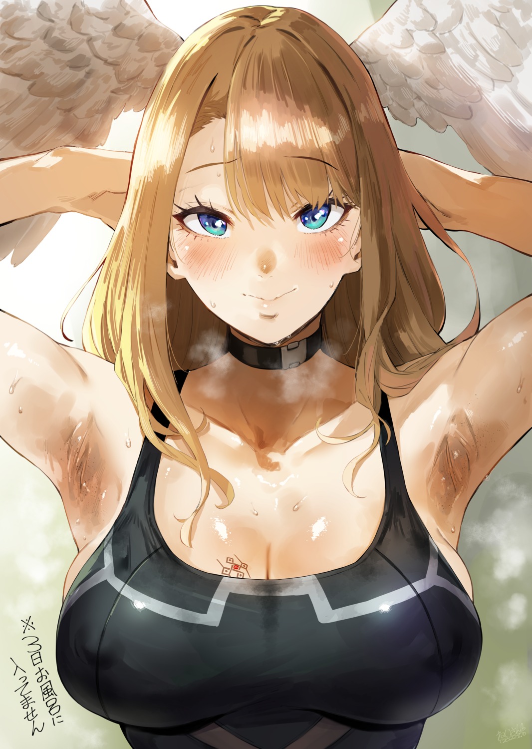 erect_nipples eunie hero_neisan swimsuits tattoo wings xenoblade xenoblade_chronicles_3