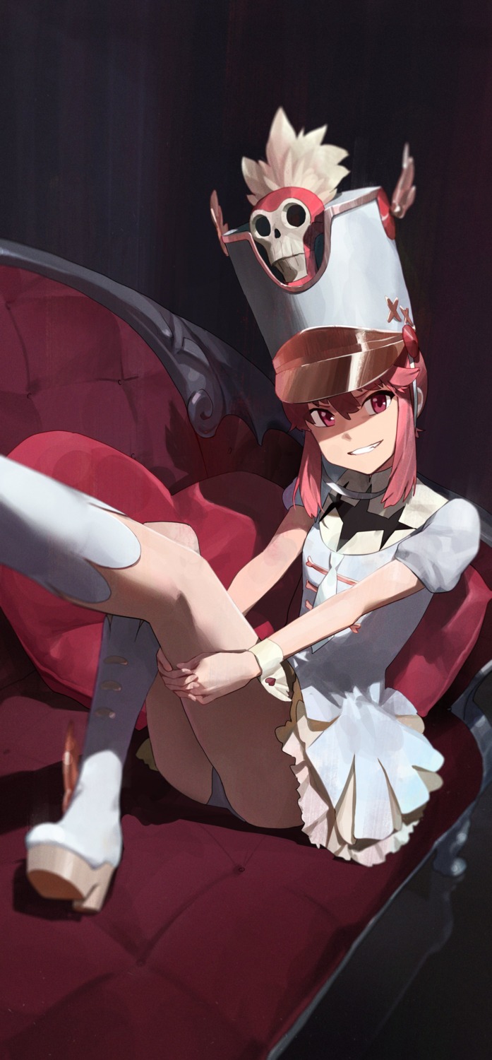 heels jakuzure_nonon kill_la_kill logknn pantsu skirt_lift uniform