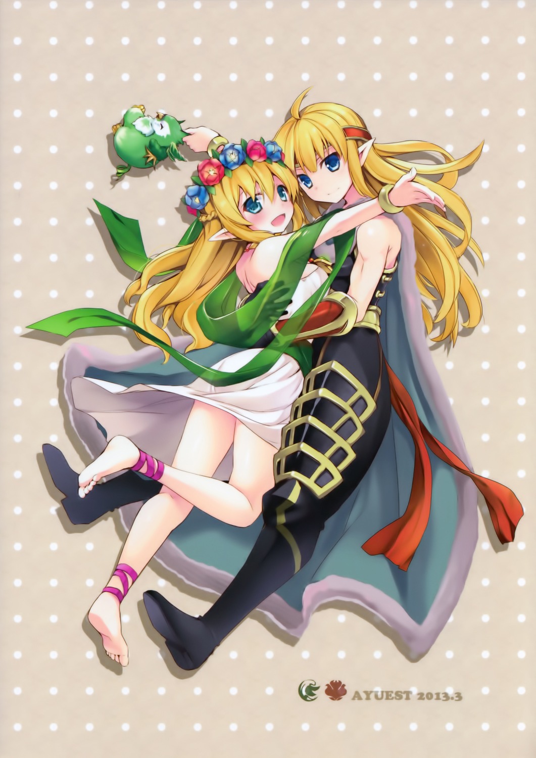 ayuest ayuya freyja freyr puzzle_&_dragons