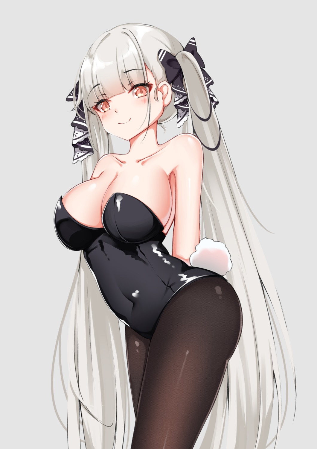 azur_lane bunny_girl cat_(yidsv) cleavage formidable_(azur_lane) no_bra pantyhose