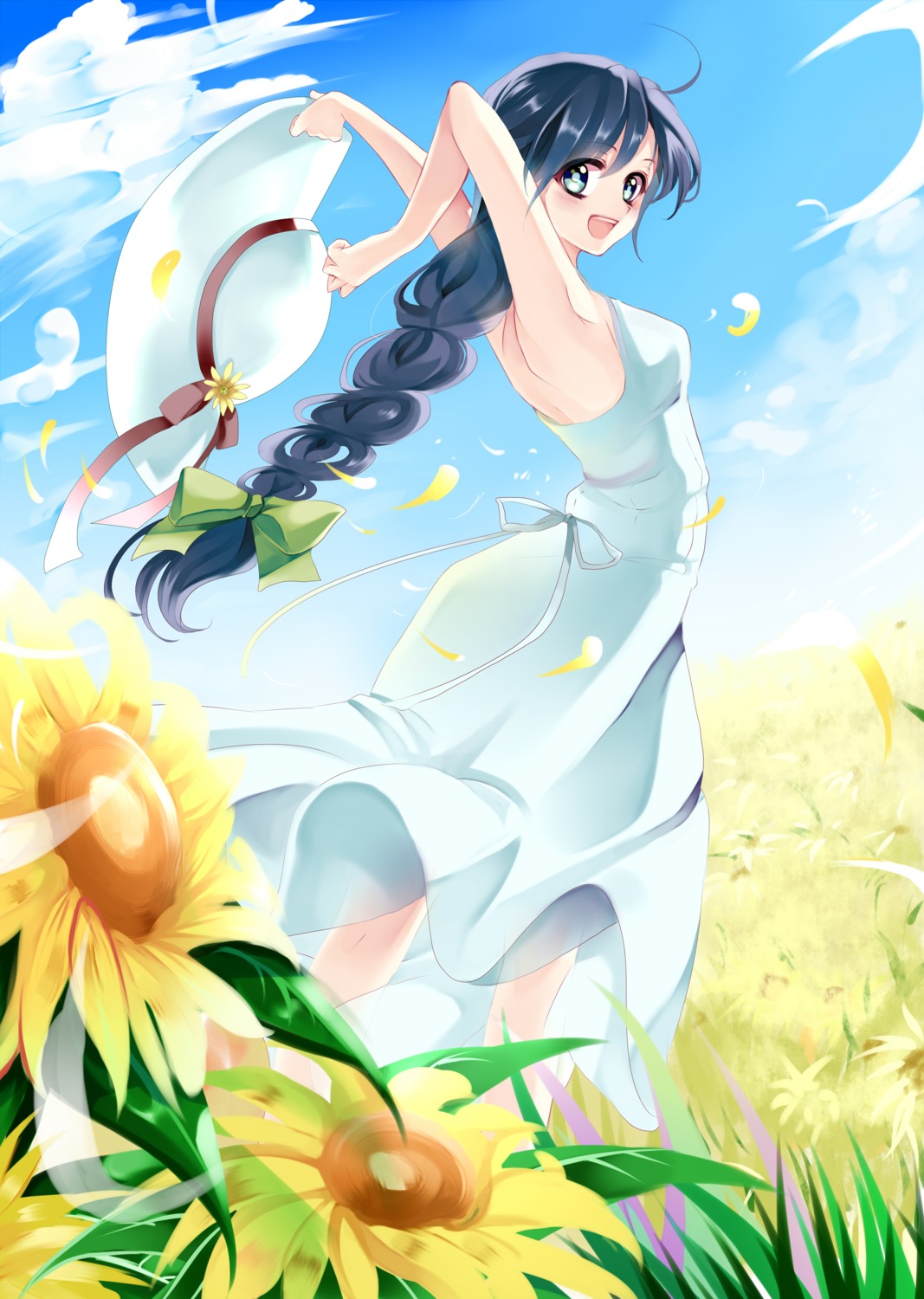 dress kurabayashi_matoni landscape summer_dress