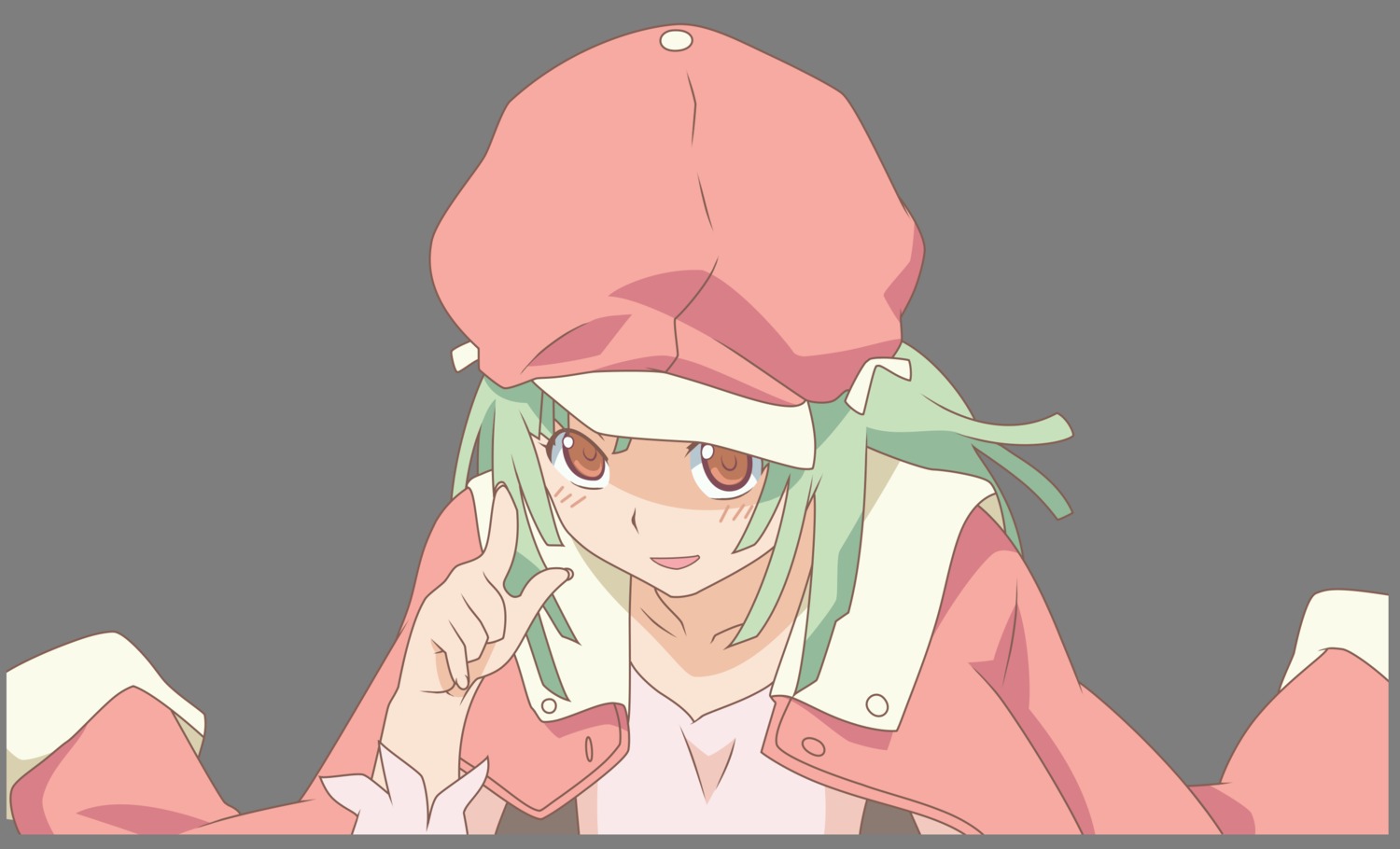 bakemonogatari monogatari_(series) sengoku_nadeko transparent_png vector_trace