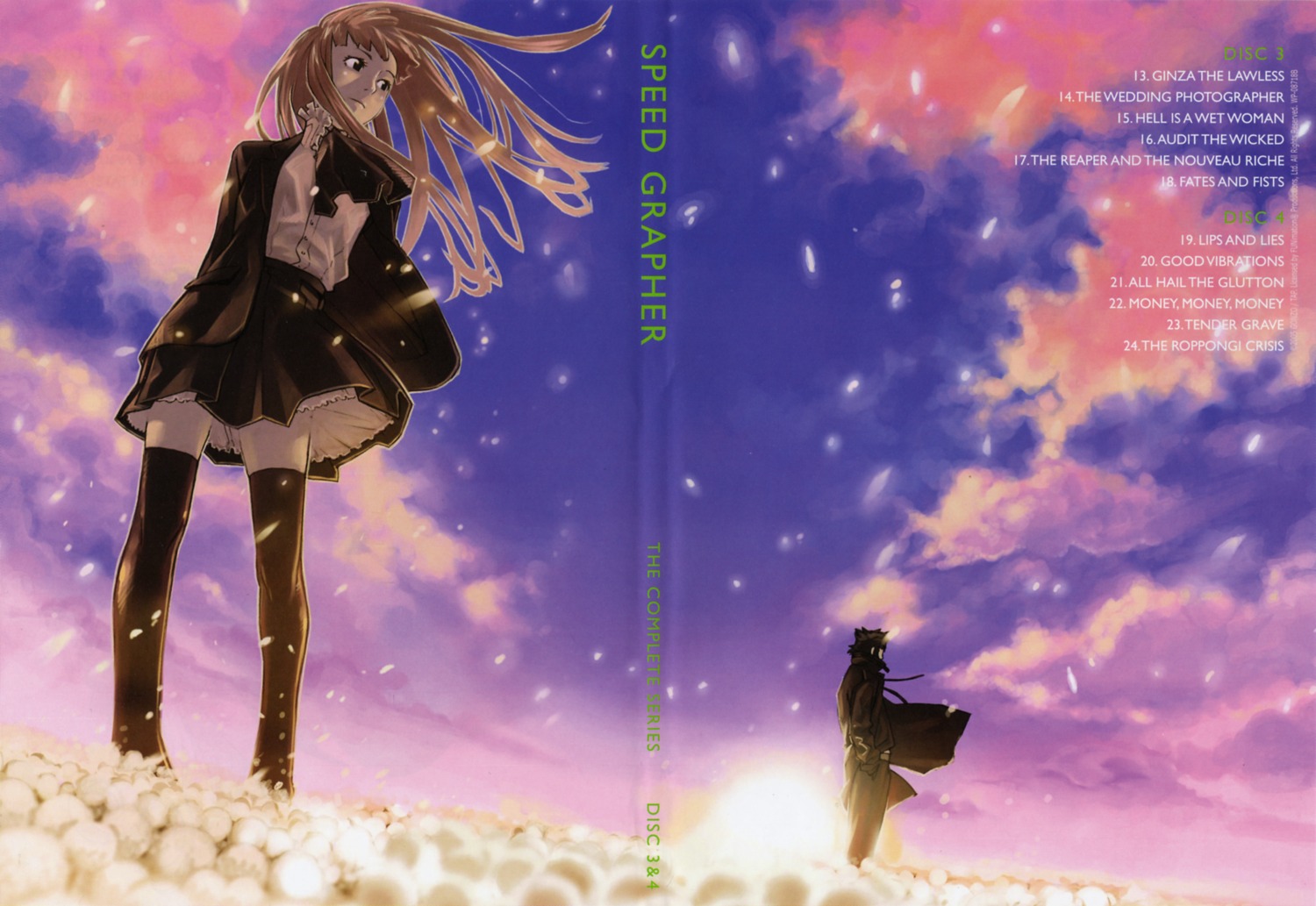 crease disc_cover kozaki_yuusuke saiga_tatsumi speed_grapher tennouzu_kagura thighhighs