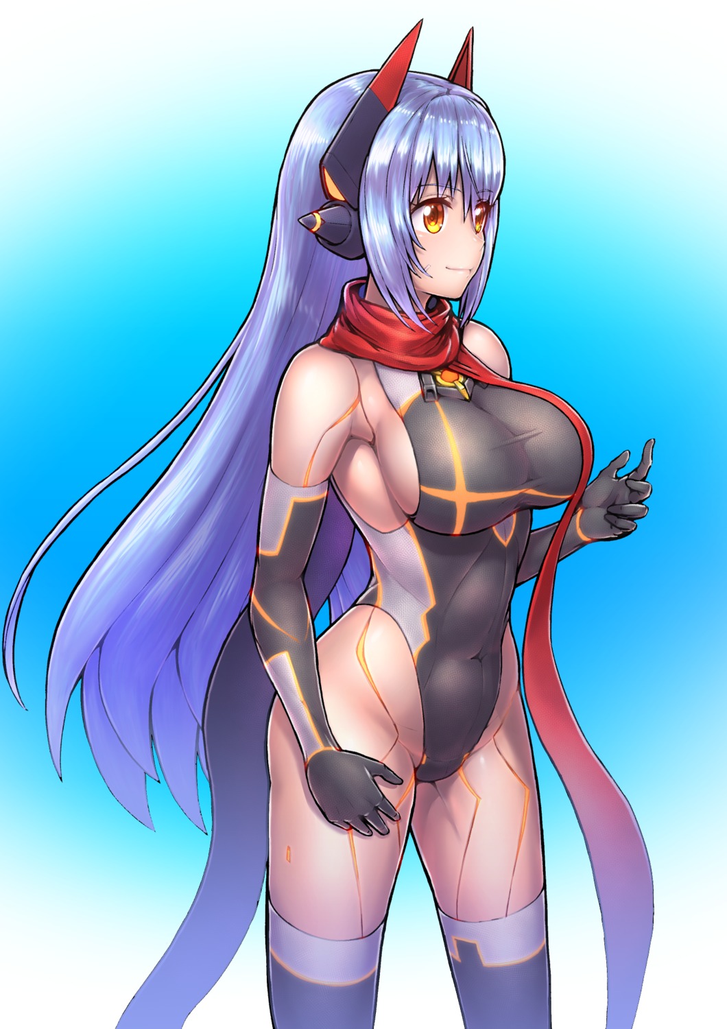 8kkin armor bikini hana_(xenoblade_2) hana_jd leotard mecha_musume swimsuits thighhighs xenoblade xenoblade_chronicles_2