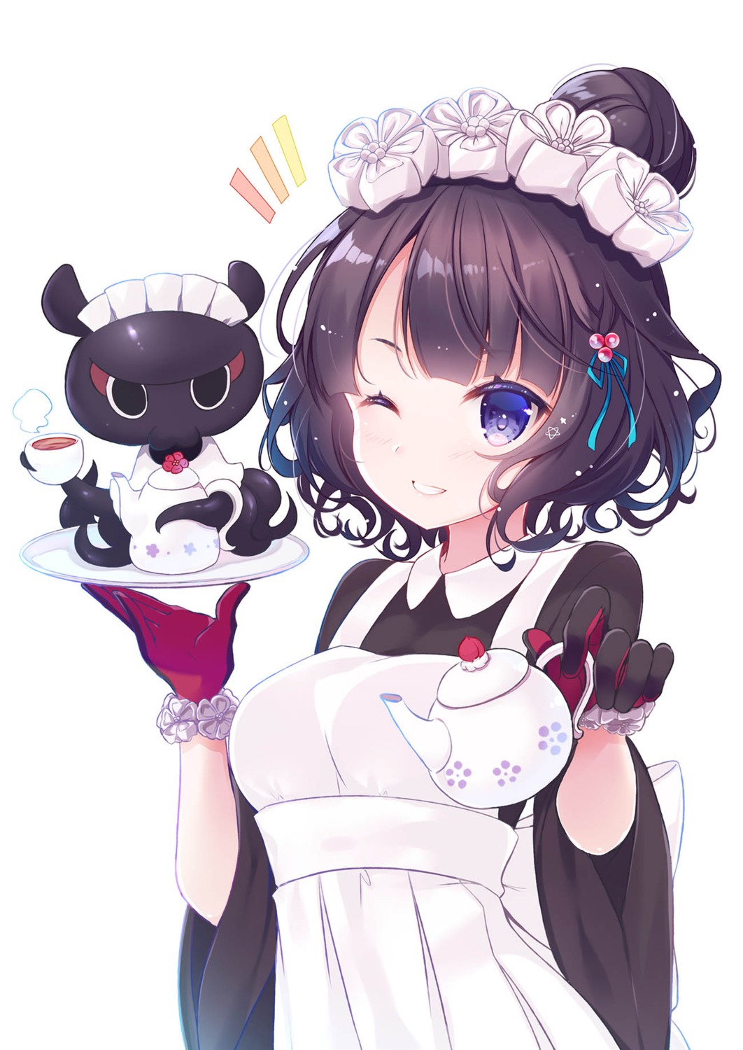 fate/grand_order katsushika_hokusai_(fate) ko_yu maid