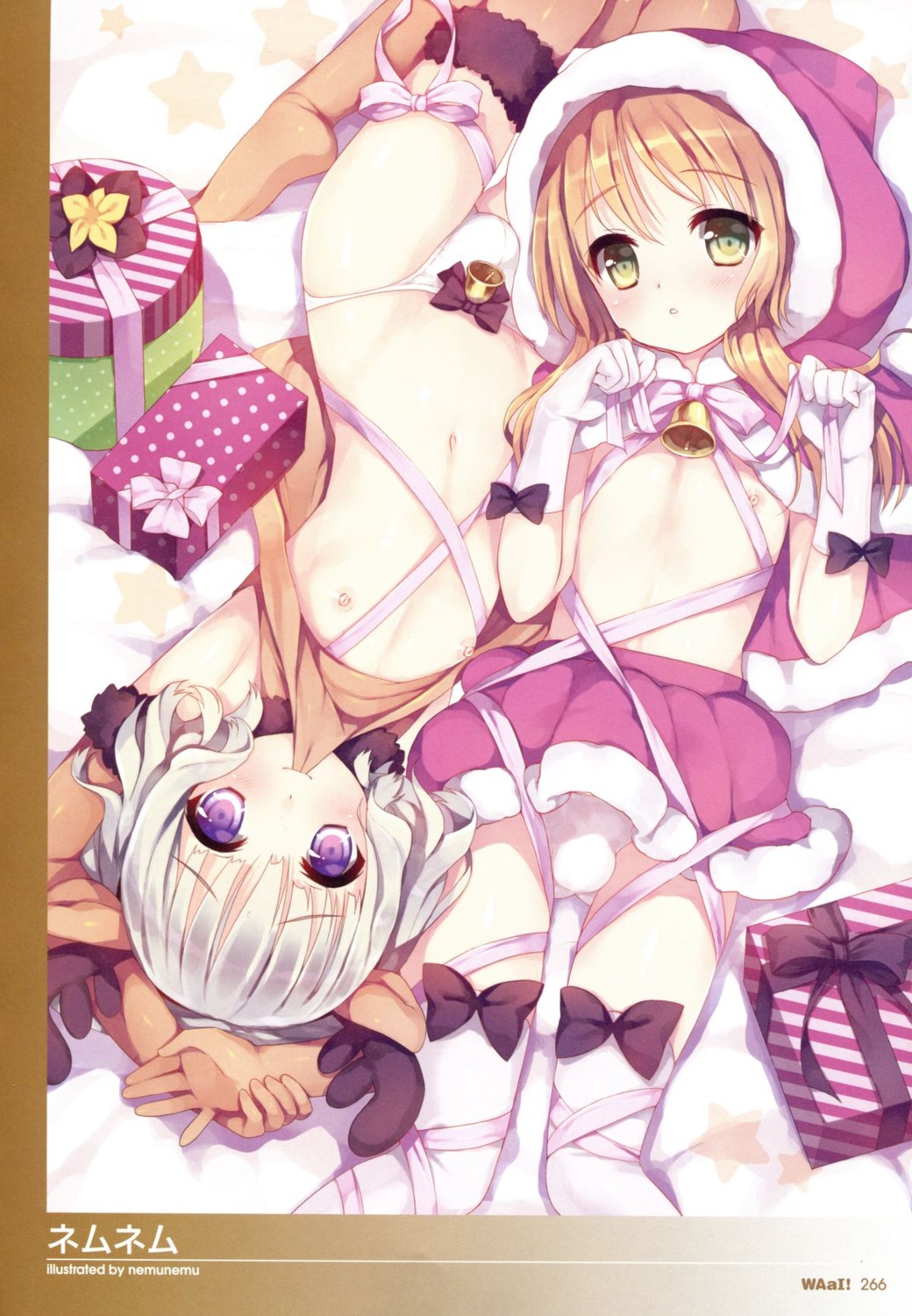 nemunemu nipples pantsu shota thighhighs trap