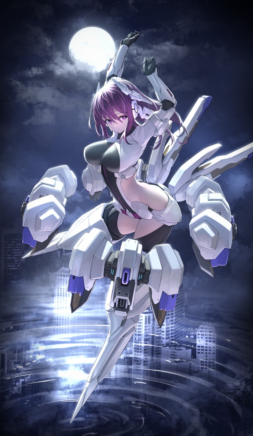 alice_gear_aegis itaco mecha_musume thighhighs