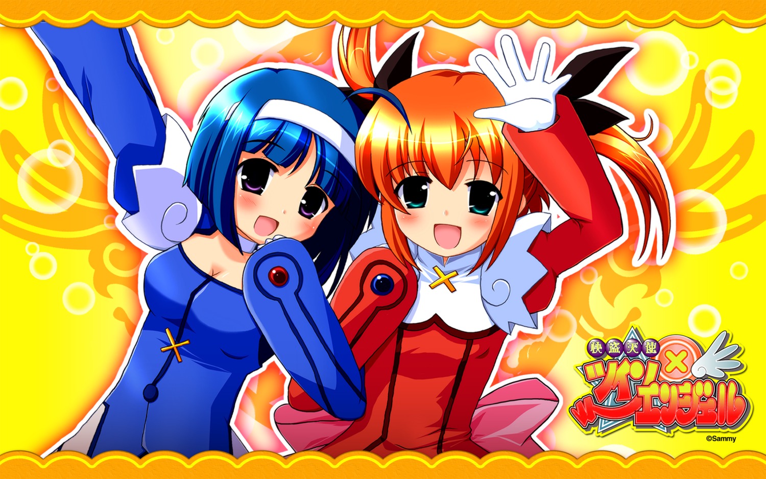 kaitou_tenshi_twin_angel kannazuki_aoi minnazuki_haruka wallpaper