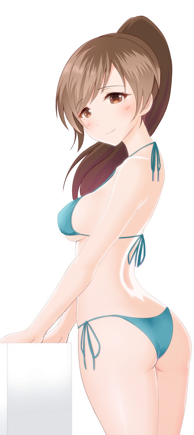 ass bikini nitta_minami swimsuits takahiro-kun the_idolm@ster the_idolm@ster_cinderella_girls underboob