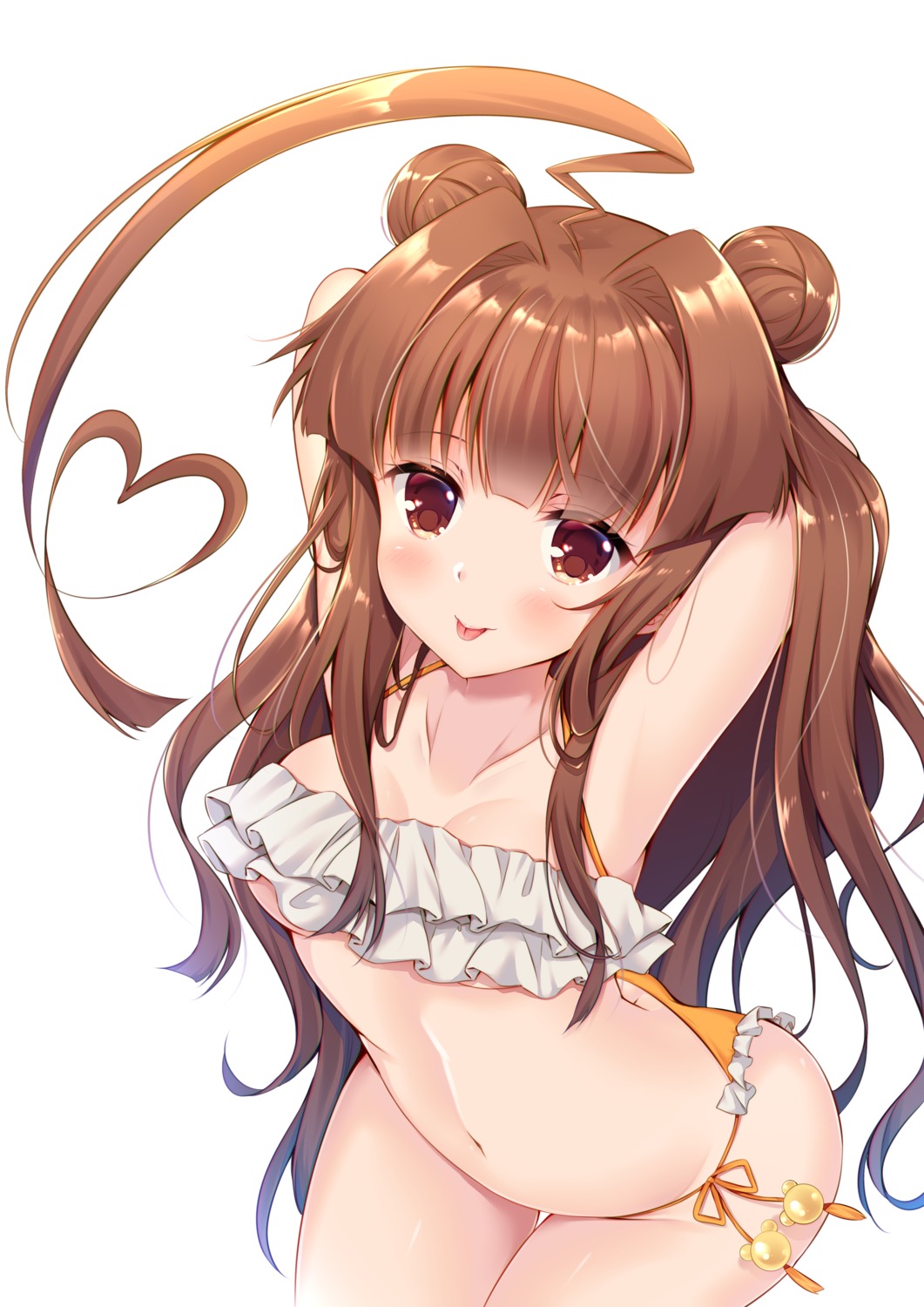 bikini kantai_collection ko_yu kuma_(kancolle) swimsuits