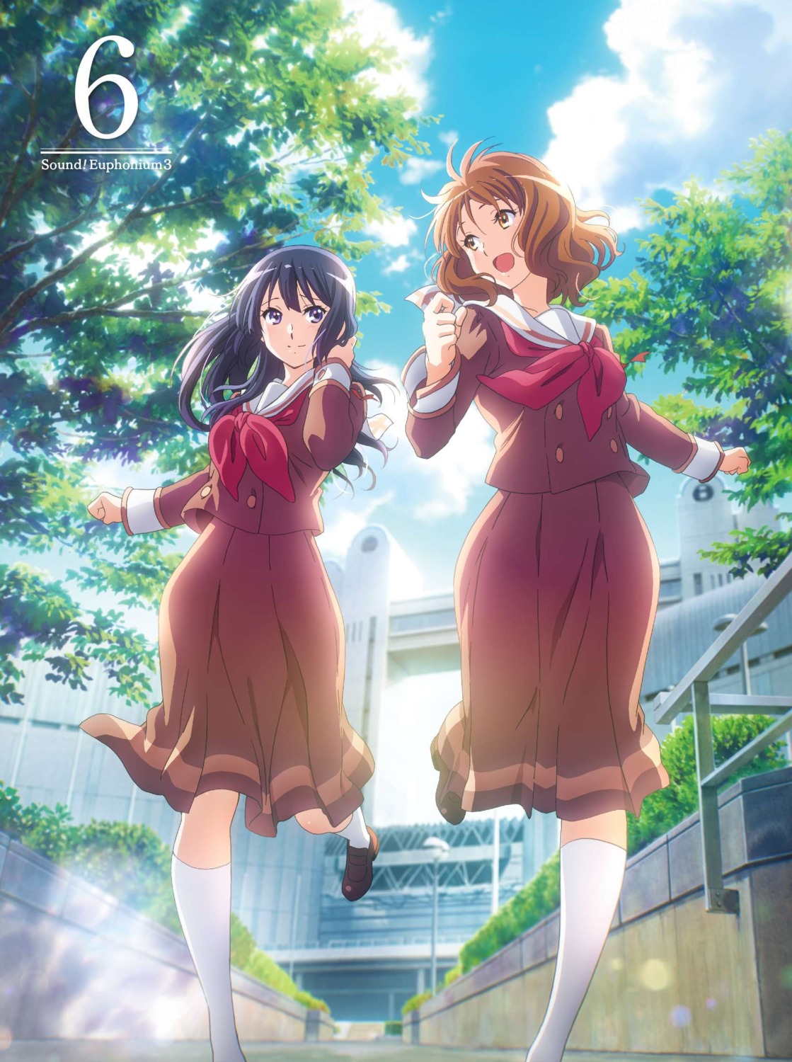 disc_cover hibike!_euphonium kousaka_reina oumae_kumiko seifuku tagme