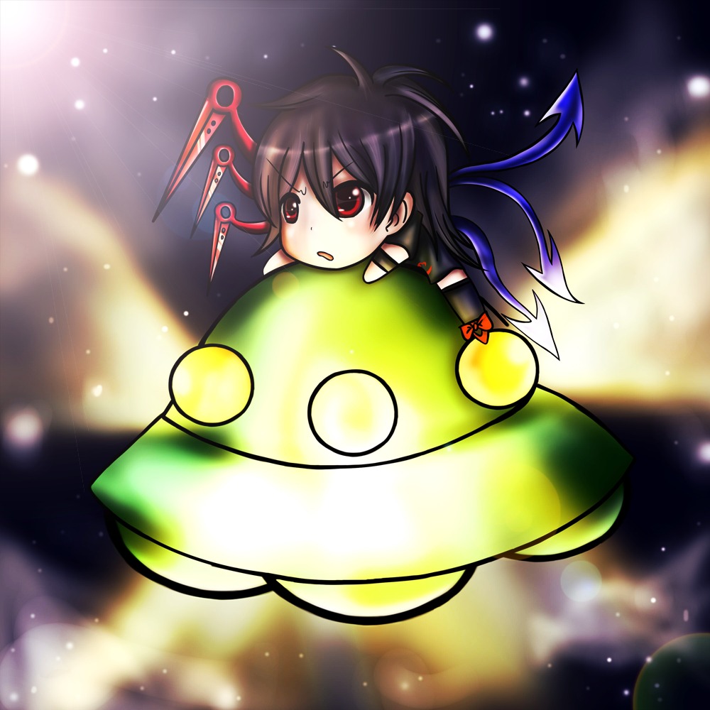 aeji_mashimaro chibi houjuu_nue touhou