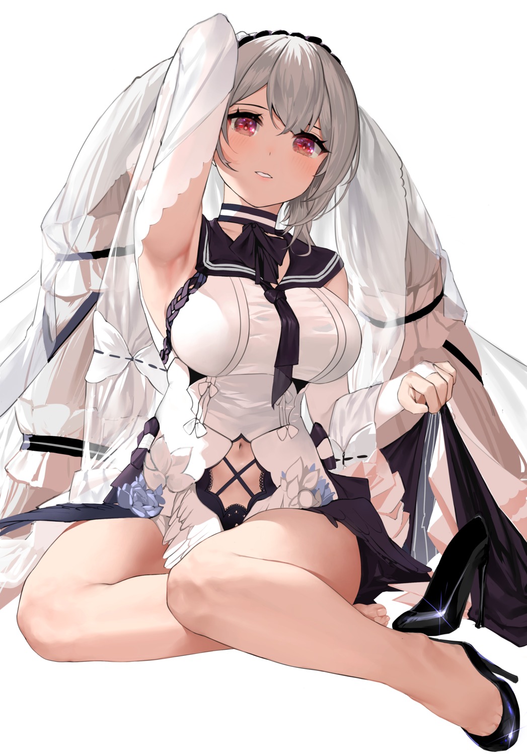 azur_lane formidable_(azur_lane) gothic_lolita heels lolita_fashion meatfatty