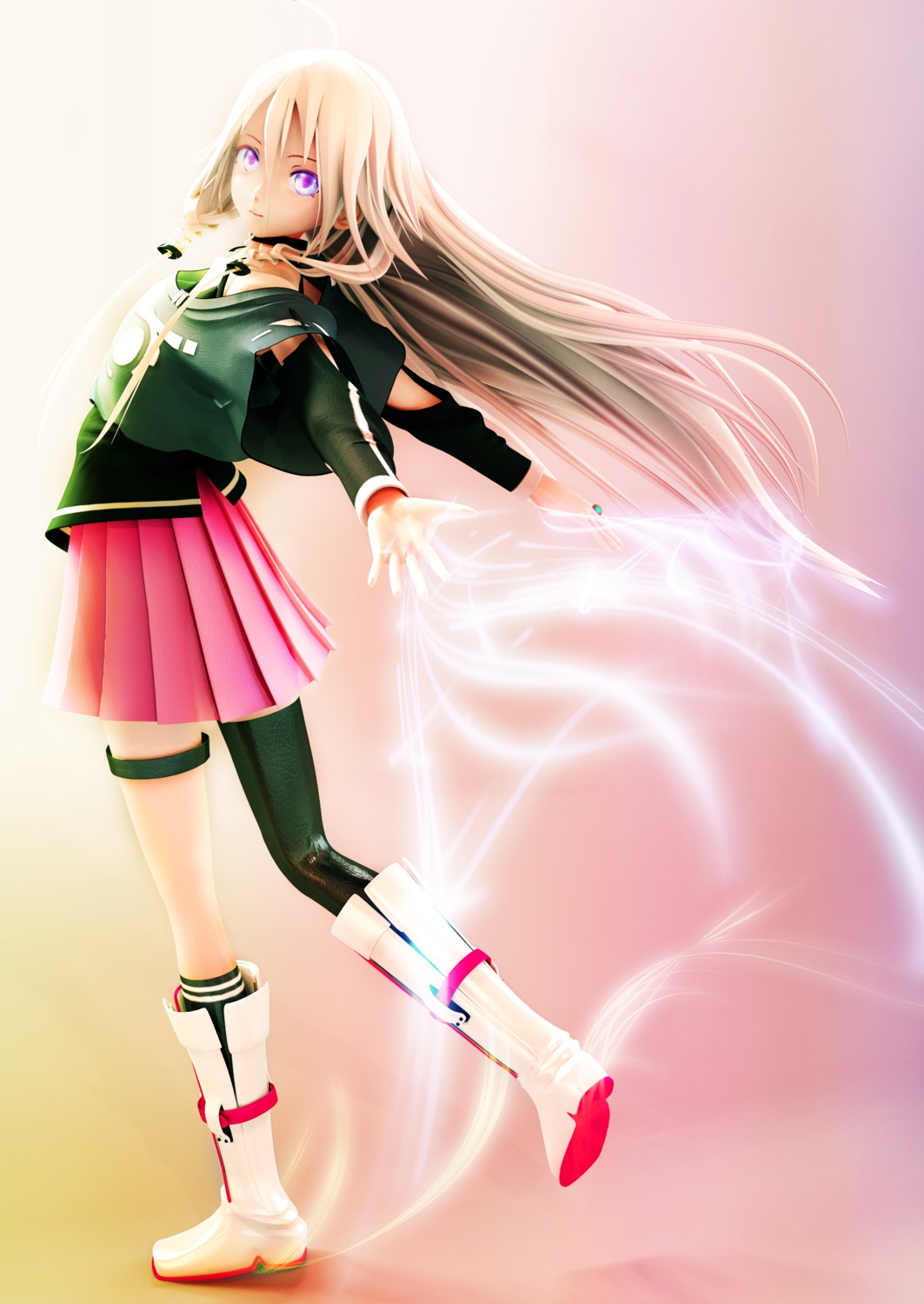 cg ia_(vocaloid) thighhighs vocaloid