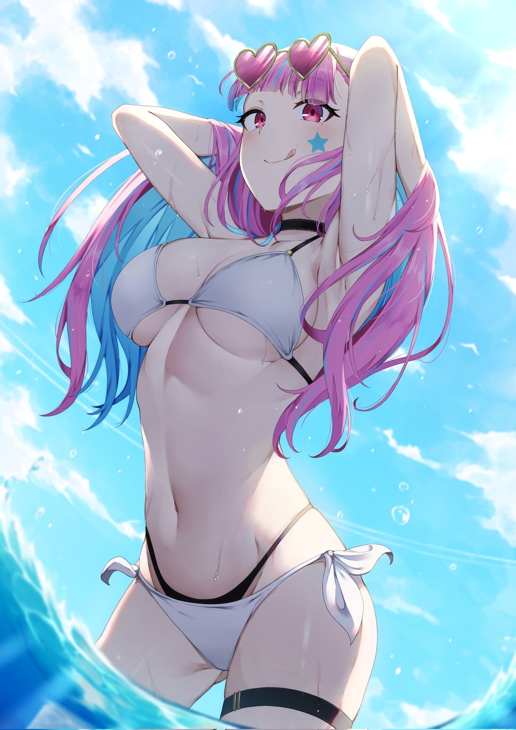 bikini garter megane morros swimsuits wet