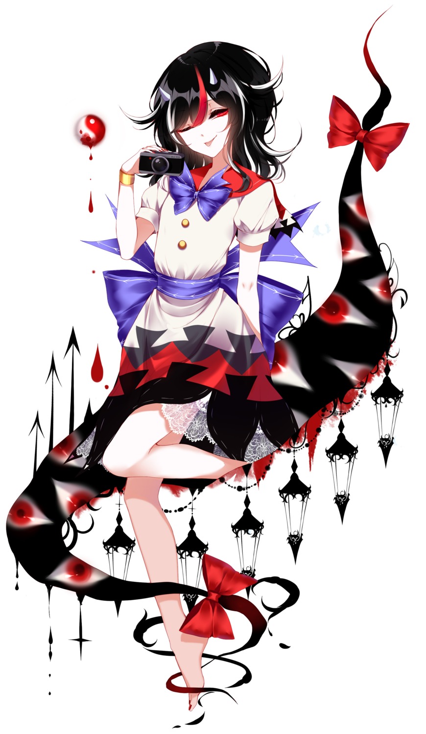 blood horns kijin_seija sheya touhou