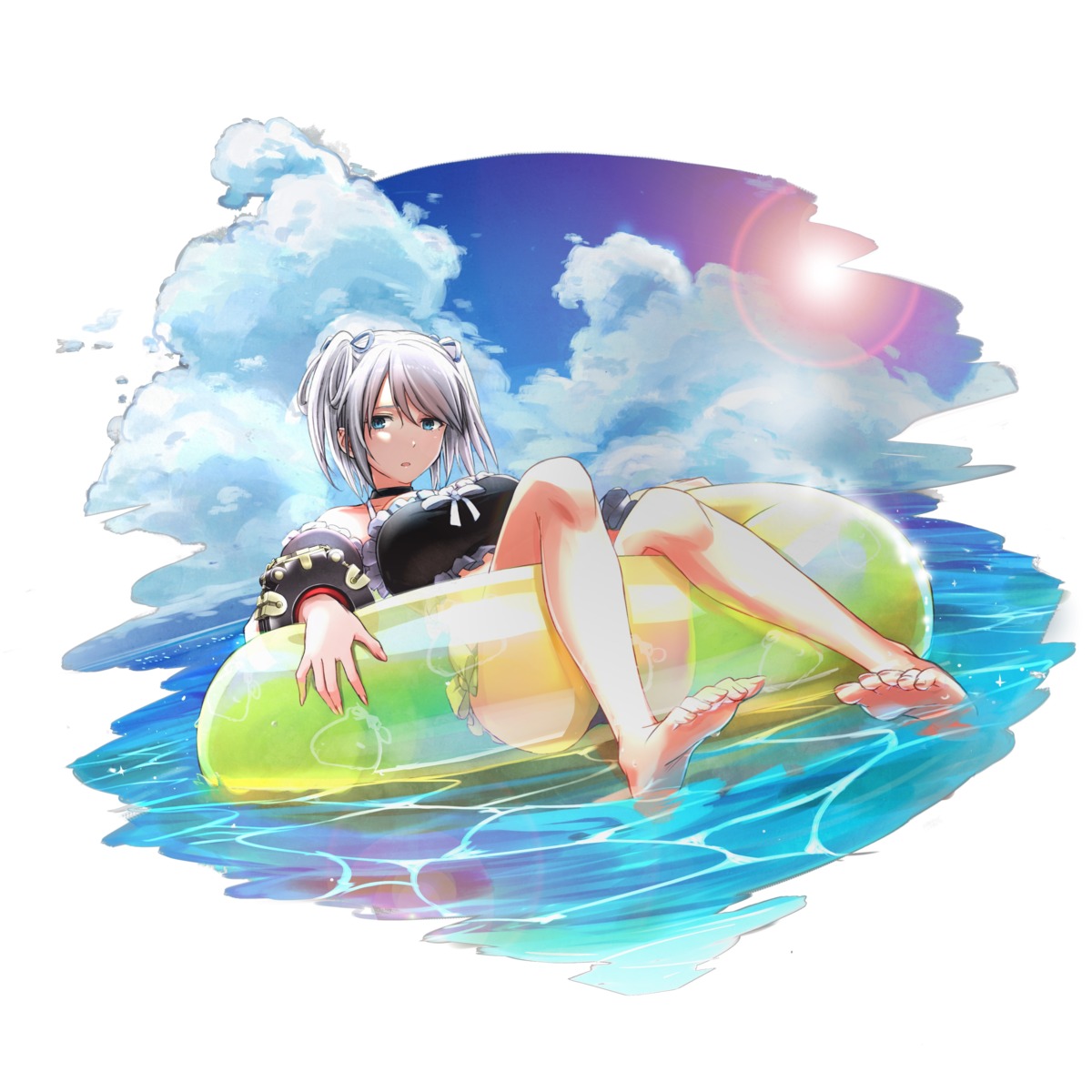 bikini ciel_alencon feet god_eater god_eater_resonant_ops swimsuits tagme wet