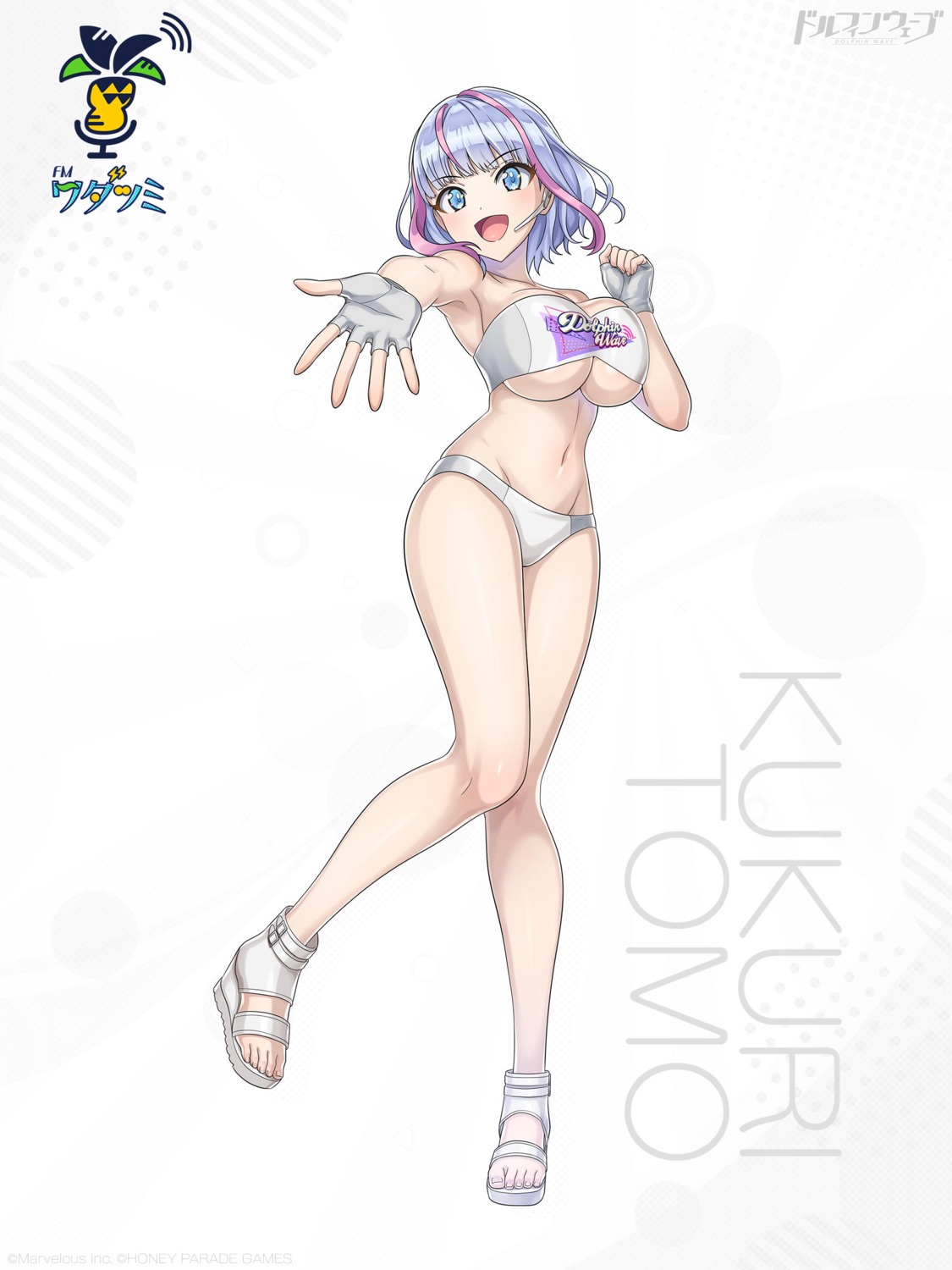 bikini dolphin_wave heels kukuri_tomo swimsuits takuji