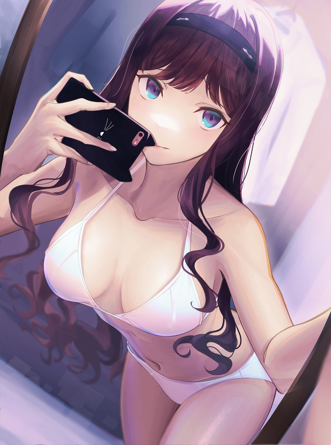 amagami bikini morishima_haruka prem_(user_htrd4732) selfie swimsuits