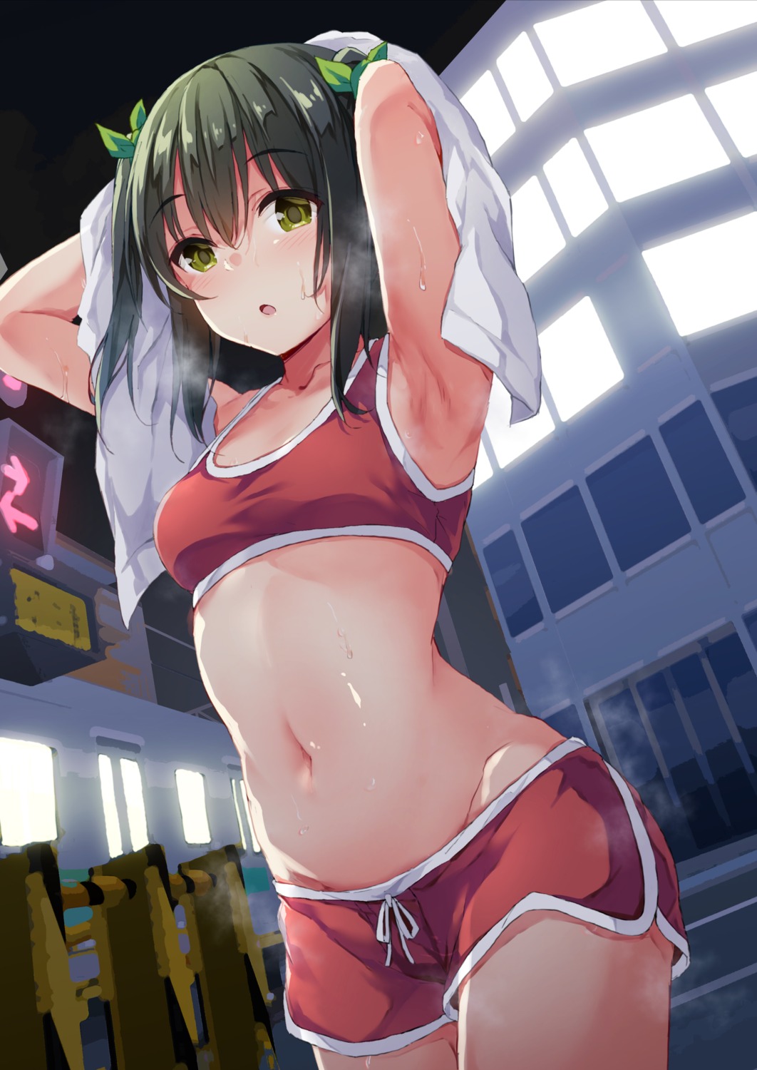 bra gym_uniform hitoi natsume_nae