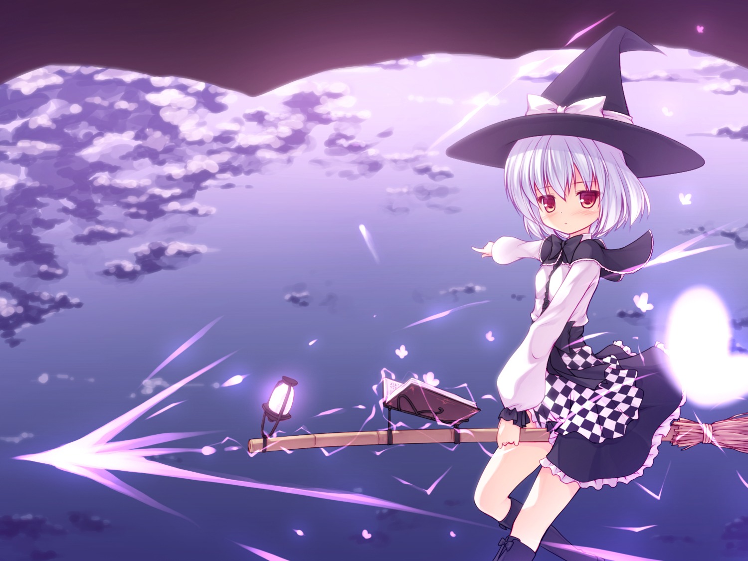 wallpaper witch yuku_(kiollion)