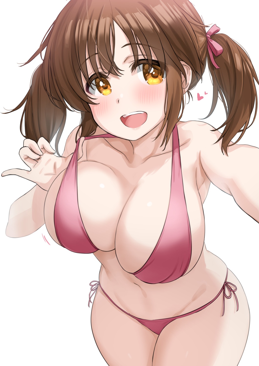 bikini kibihimi selfie swimsuits the_idolm@ster the_idolm@ster_cinderella_girls totoki_airi