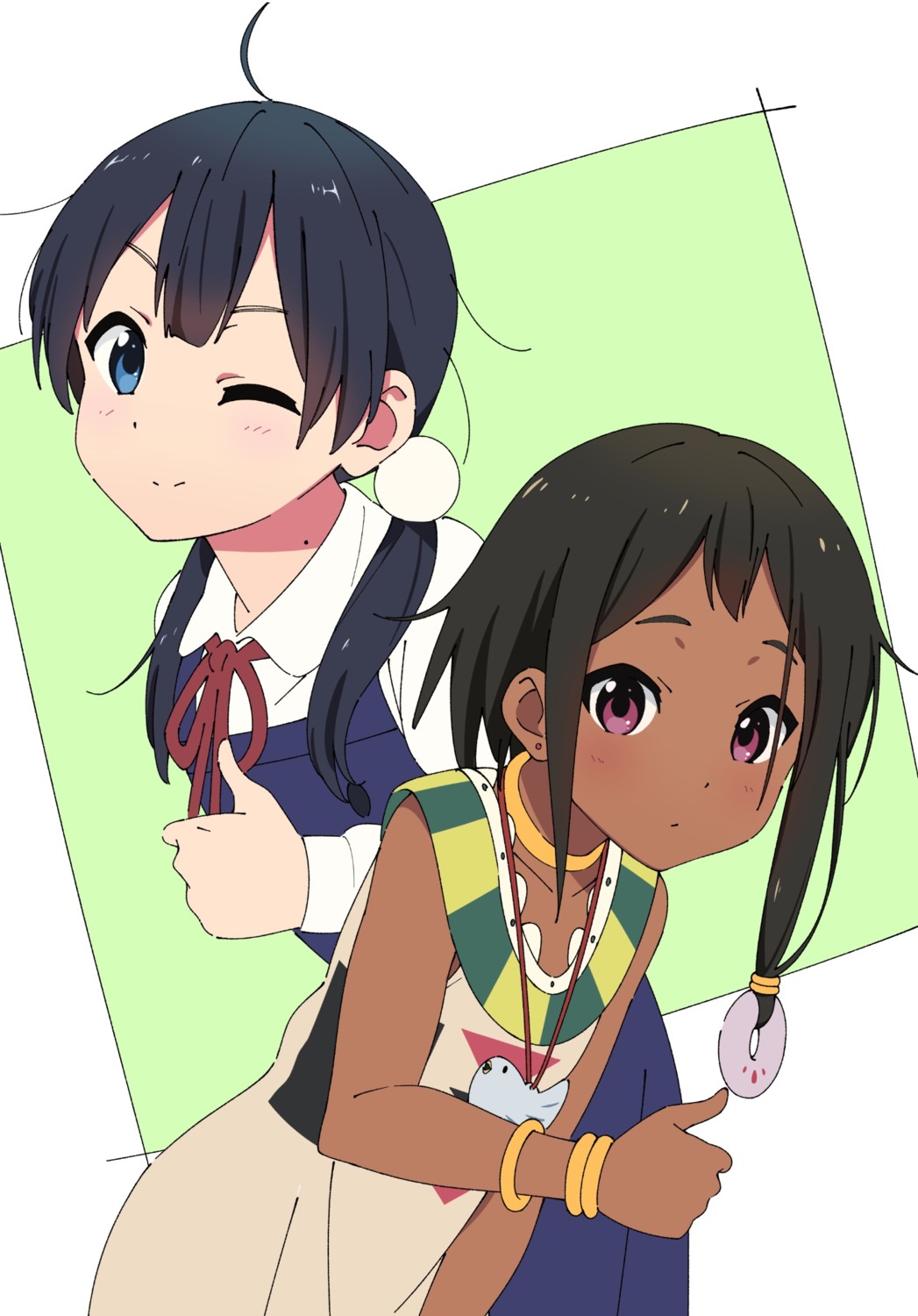 choi_mochimazzi dress kitashirakawa_tamako seifuku semham4 tamako_market