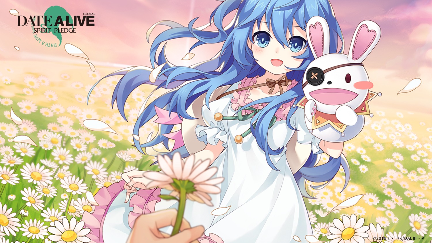 date_a_live dress eyepatch himekawa_yoshino wallpaper