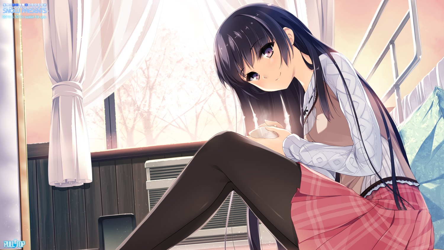 habane_kotori kono_oozora_ni_tsubasa_wo_hirogete pantyhose pulltop wallpaper yashima_takahiro