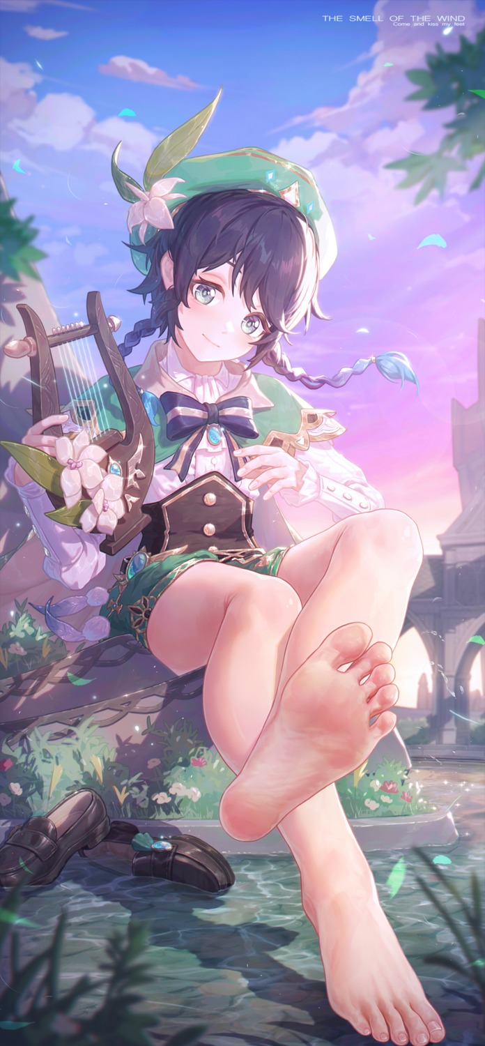 feet genshin_impact icecake male venti