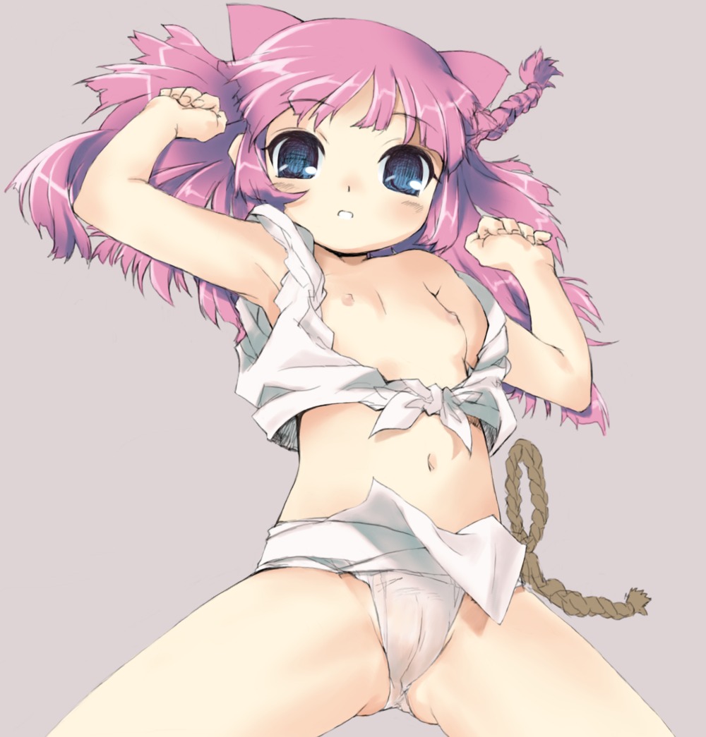 aburaya breasts cameltoe fundoshi kawata_hisashi loli nipples