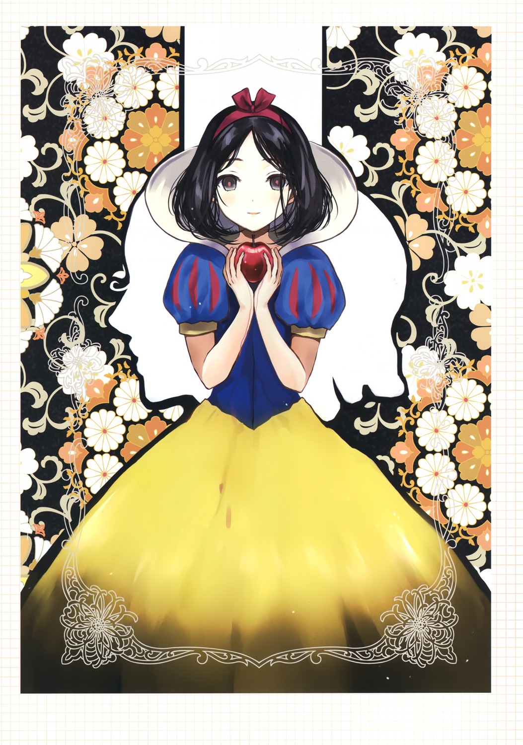 disney dress fairy_tale hanekoto snow_white