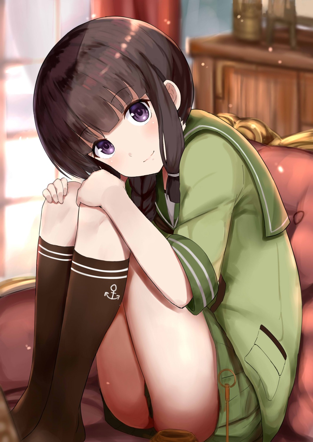 kantai_collection kitakami_(kancolle) okitsugu seifuku