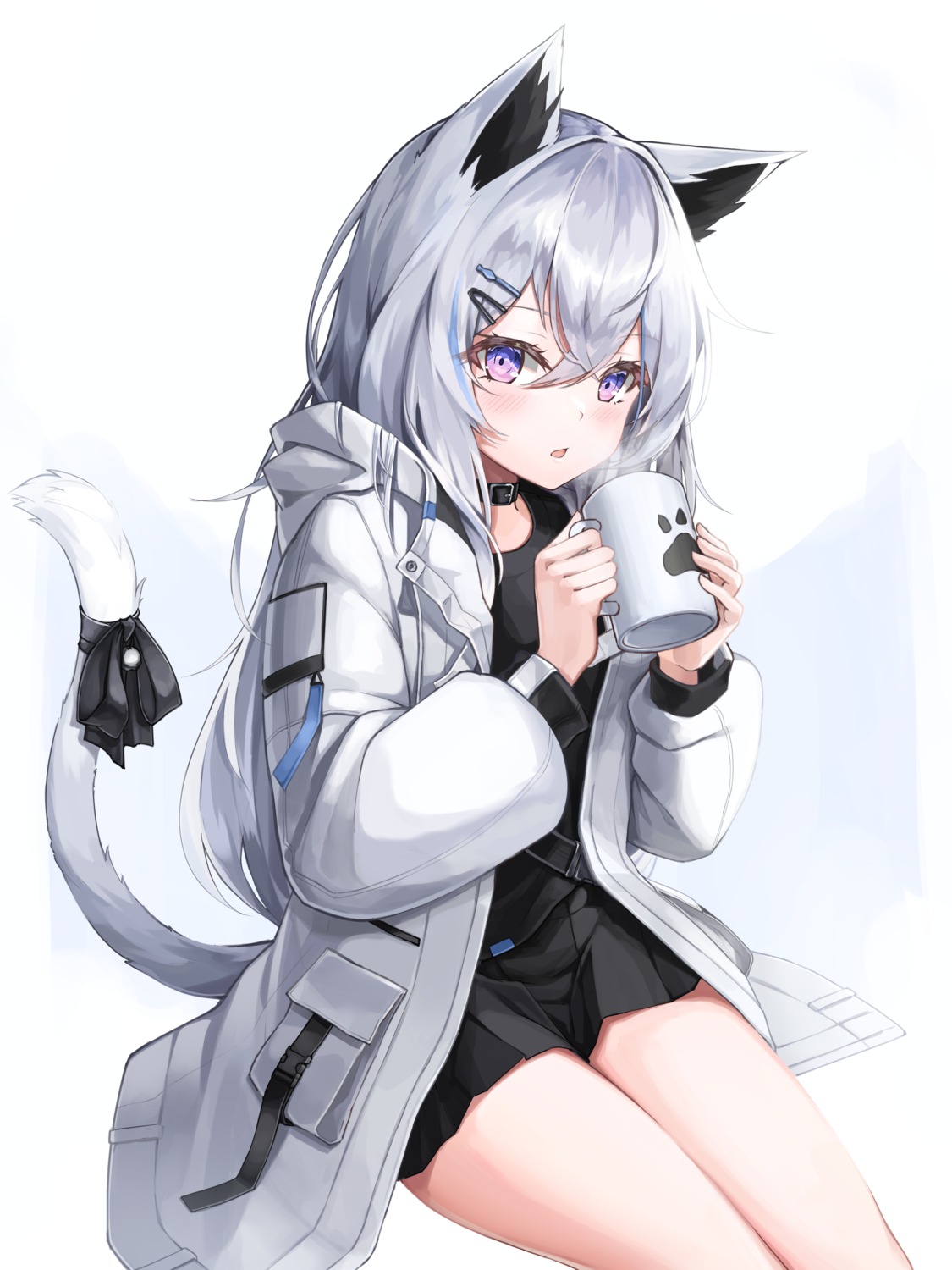 animal_ears nekomimi tail yeosi